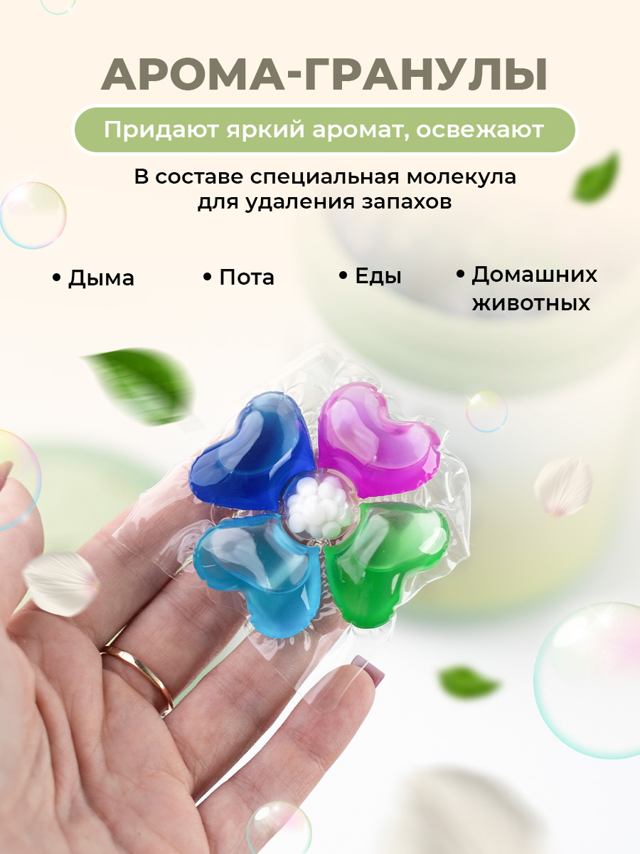 Капсулы для стирки LM eco PureLAB 25 шт. 1 упак. - фото 8