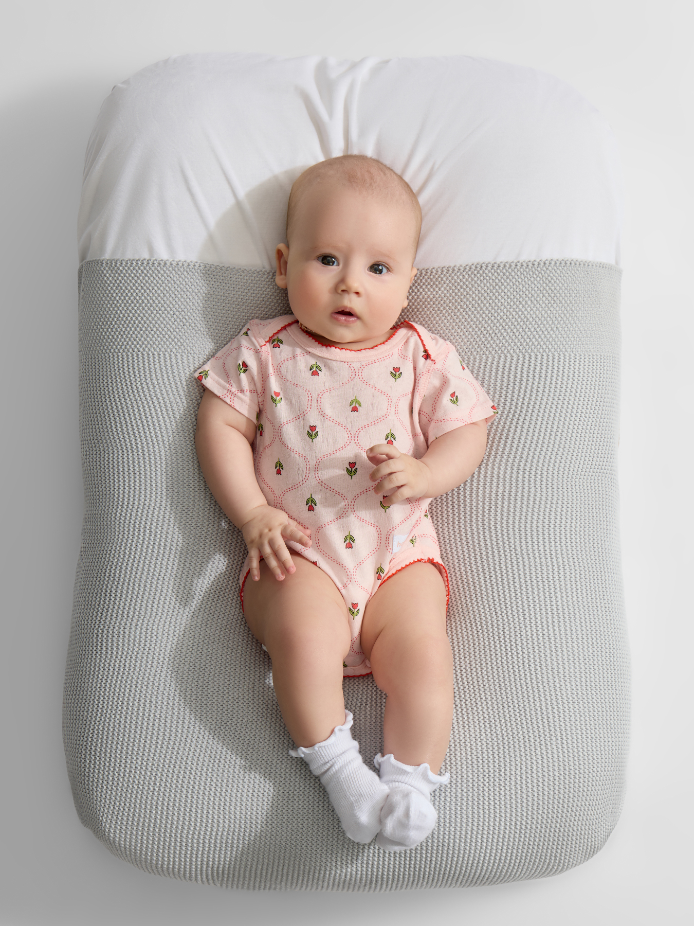 Боди 2 шт Happy Baby 90154-0_white-pink - фото 3