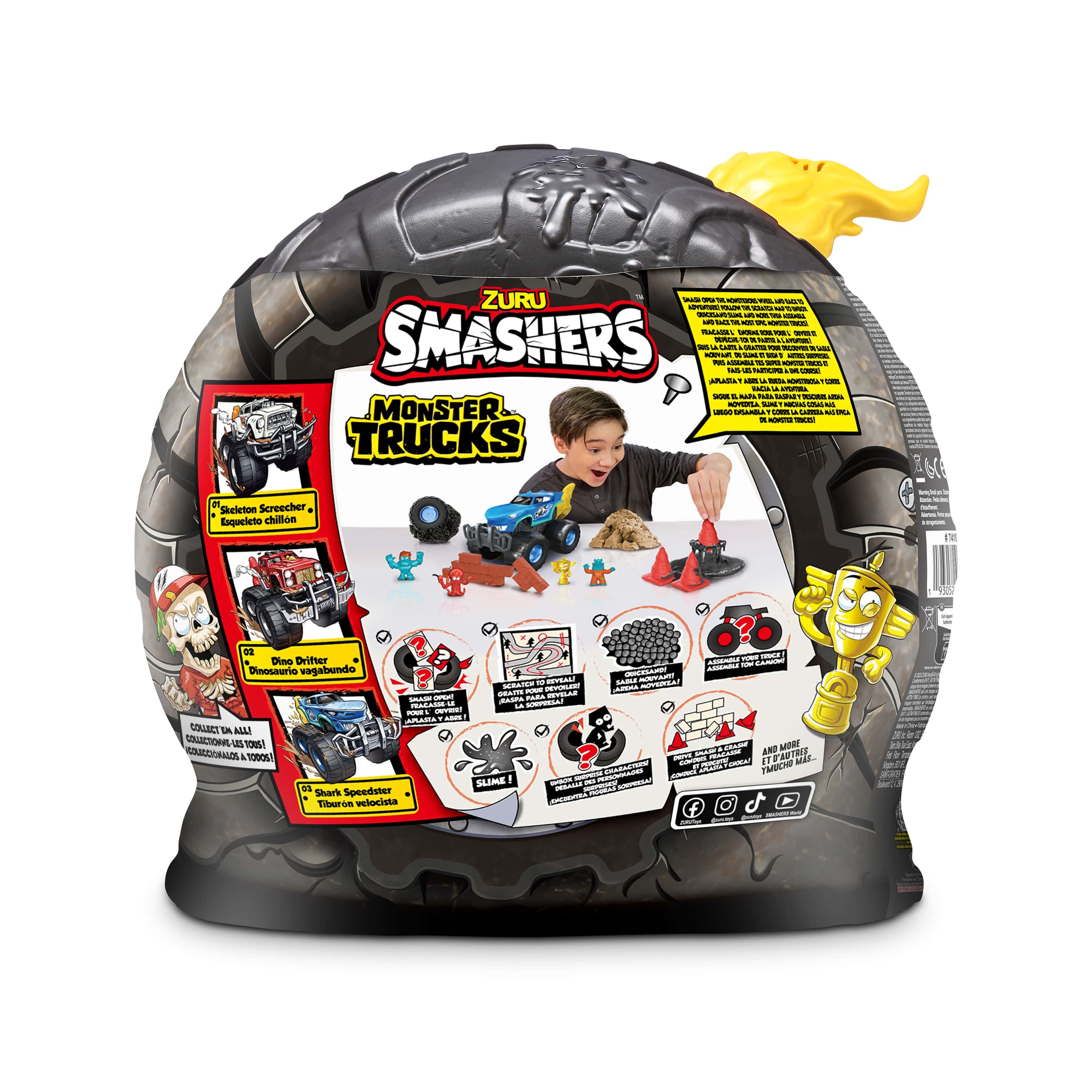 Игровой набор Zuru Smashers Monster Truck в ассортименте - фото 22
