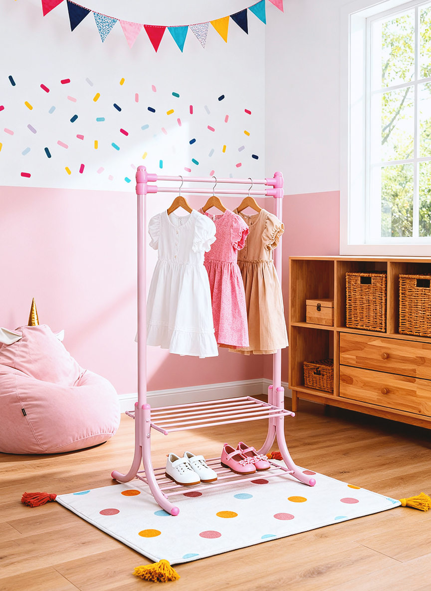 Вешалка напольная для детской N Family коллекция мой милый зайчик - фото 3