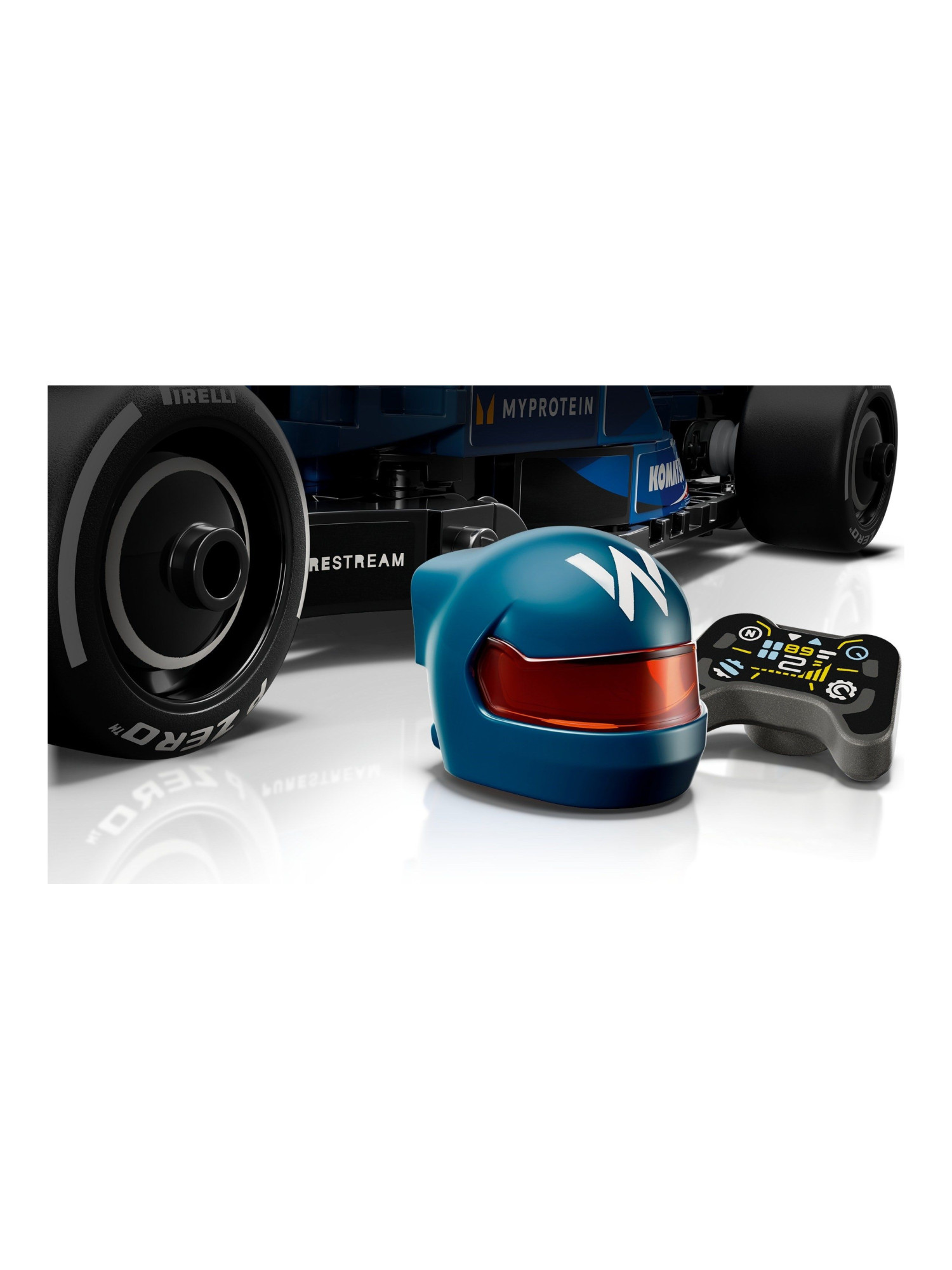 Конструктор LEGO Speed Champions Williams Racing FW46 263 дет. - фото 7