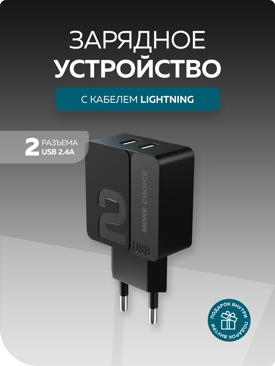Сетевое зарядное устройство More Choice NC46i - фото 2