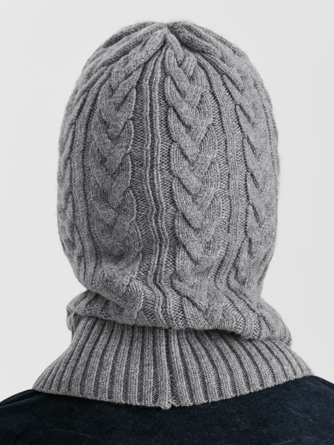 Балаклава Happy Baby 89156-0_grey - фото 2