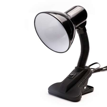 Светильник Ultraflash UF-320 60W E27 ЛОН на прищепке Черный