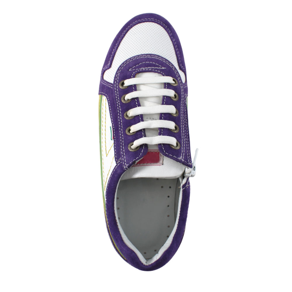 Кроссовки Ascenzi 1015-06-СВ ASCENZI Кроссовки для девочки,бело-фиолетовый - фото 3