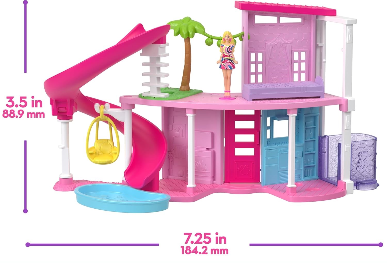 Кукла мини Barbie Мини-домик Barbieland HYF44 - фото 3