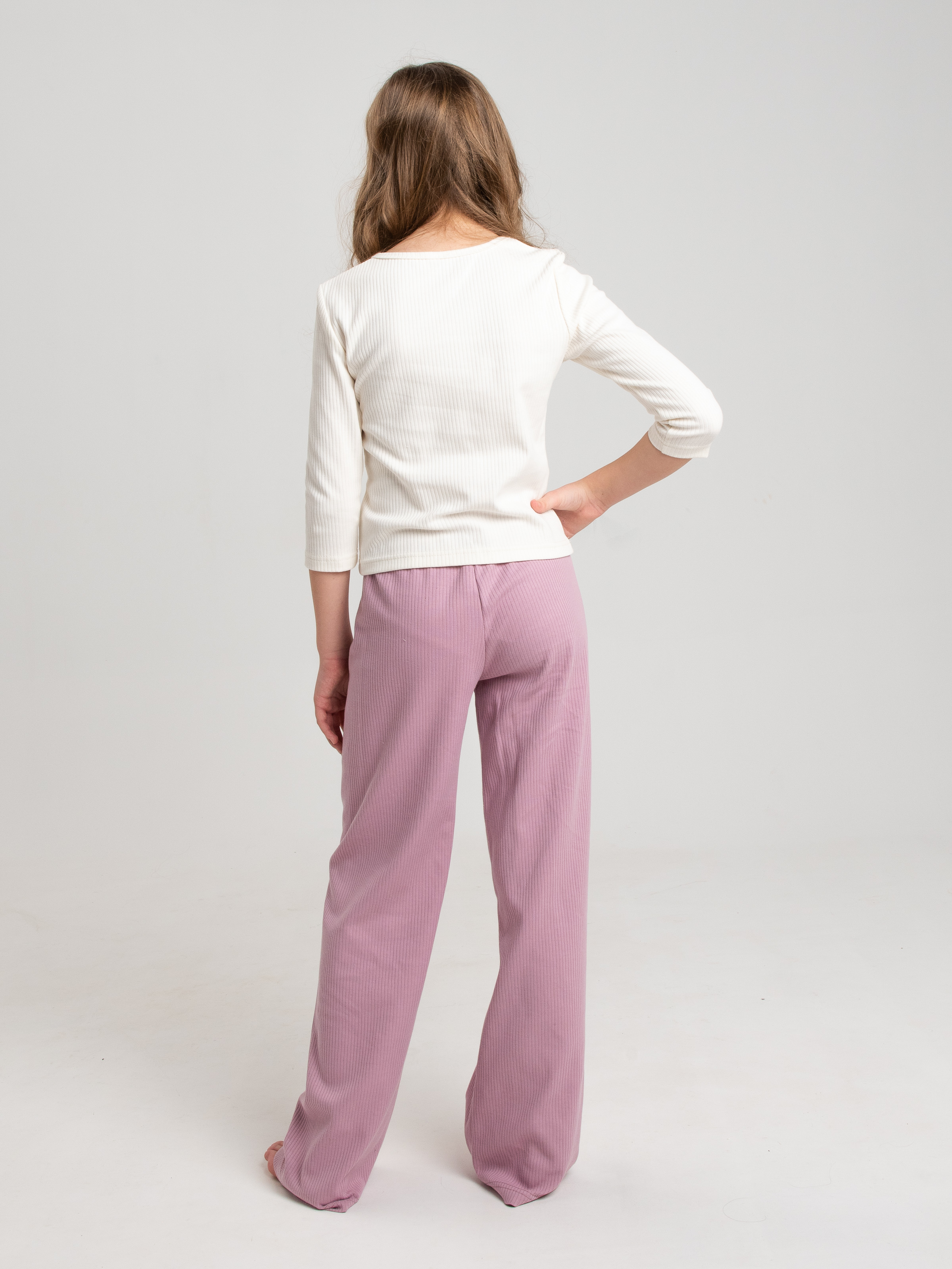 Пижама MiloTa КДЛ08/лиловый - фото 5