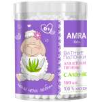 Ватные палочки Amra 100 шт.