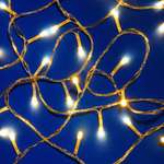 Светодиодная гирлянда Сноубум Вьюн 10 метров 100LED 8 режимов