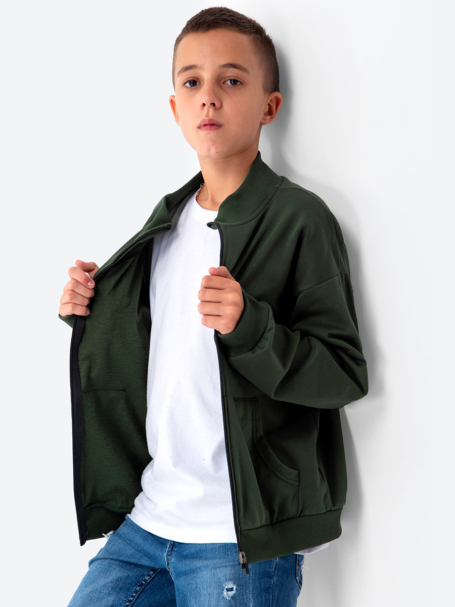 Толстовка HappyFox HF00159т.хаки - фото 1