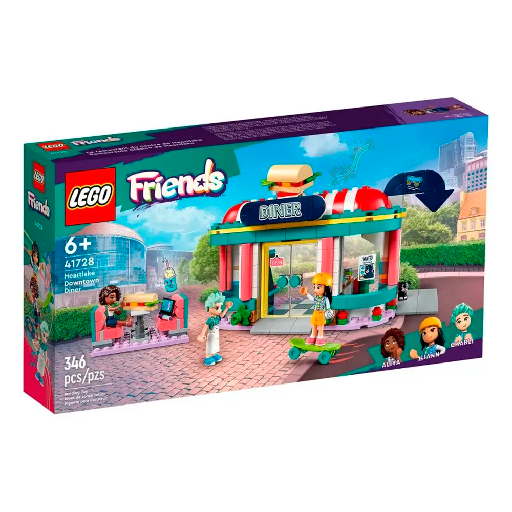 Конструктор LEGO Friends Закусочная Хартлейк-Сити 346 дет. - фото 3