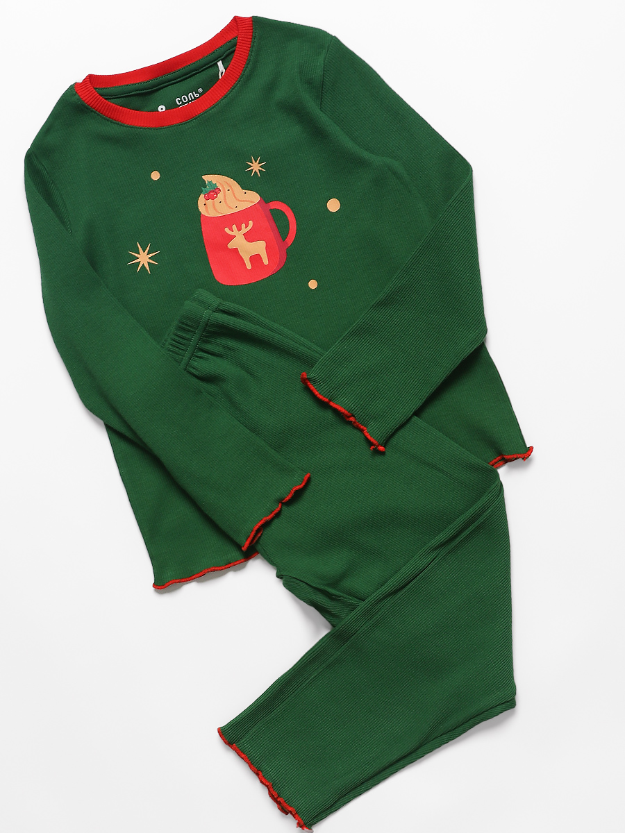 Пижама Соль и Перец SP0440KF/зеленый - фото 2