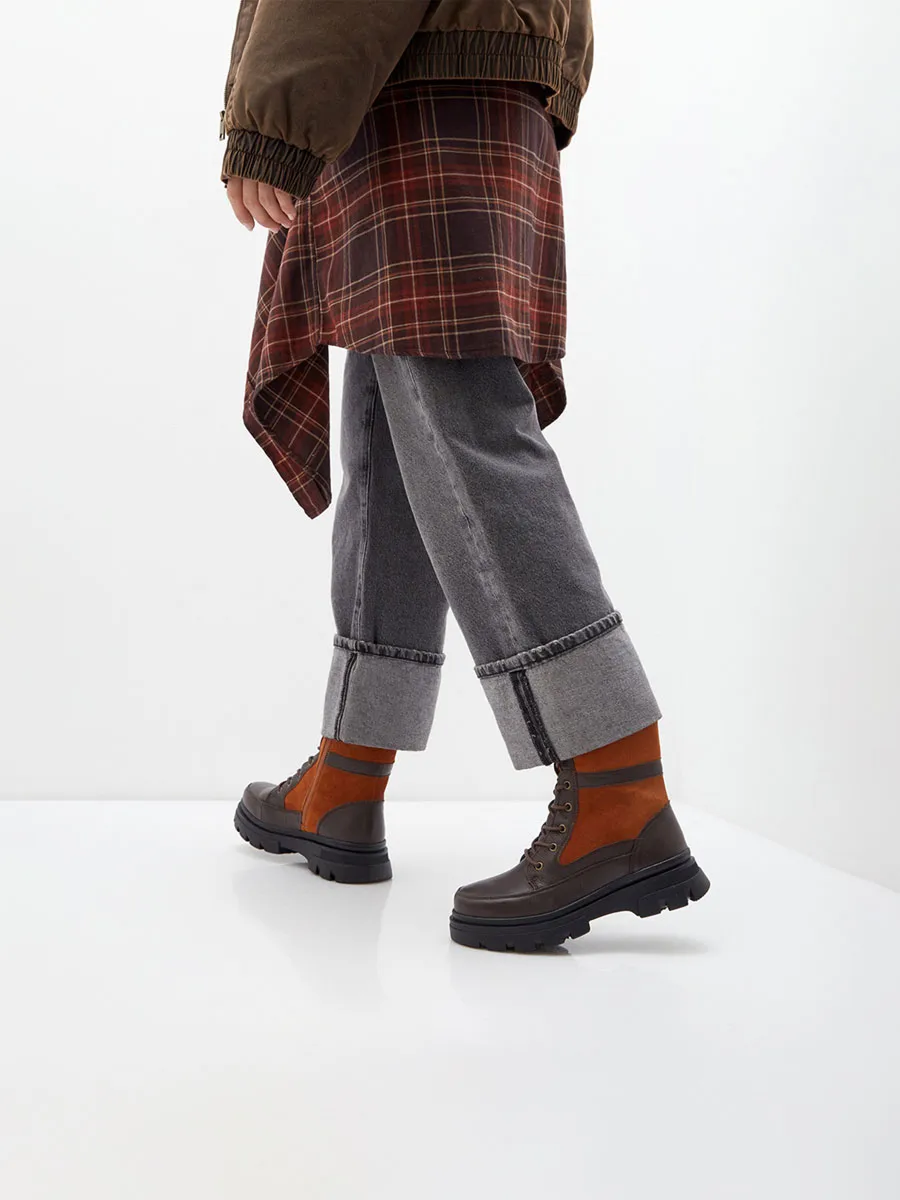 Ботинки ORTENBERG 15.22_Lori_темно-коричневый - фото 4