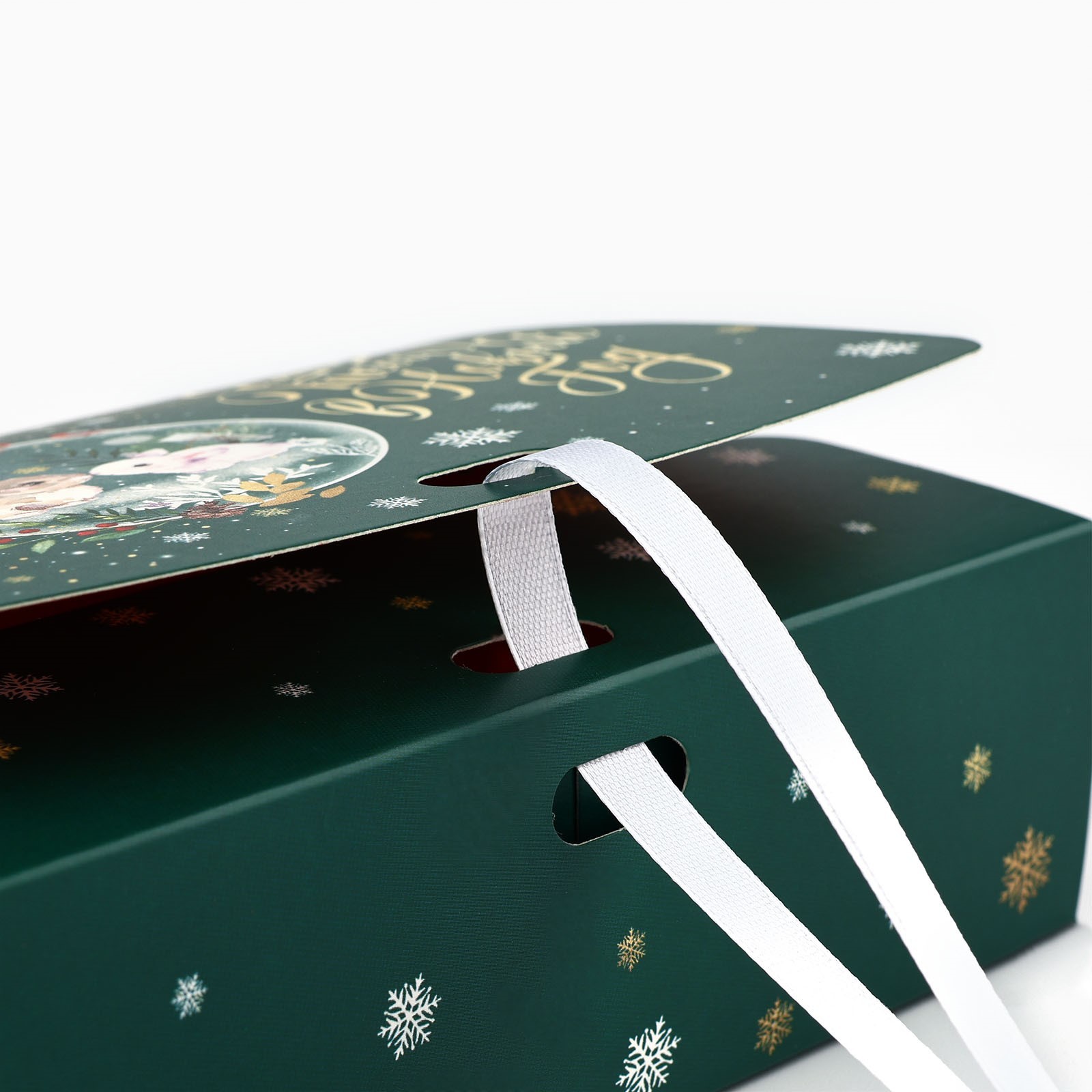 Коробка складная двухсторонняя Дарите Счастье "Для тебя в Новый год", 16,5 х 12 х 5 см - фото 6