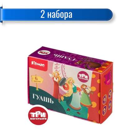 Краски гуашь Комус 6 цв.