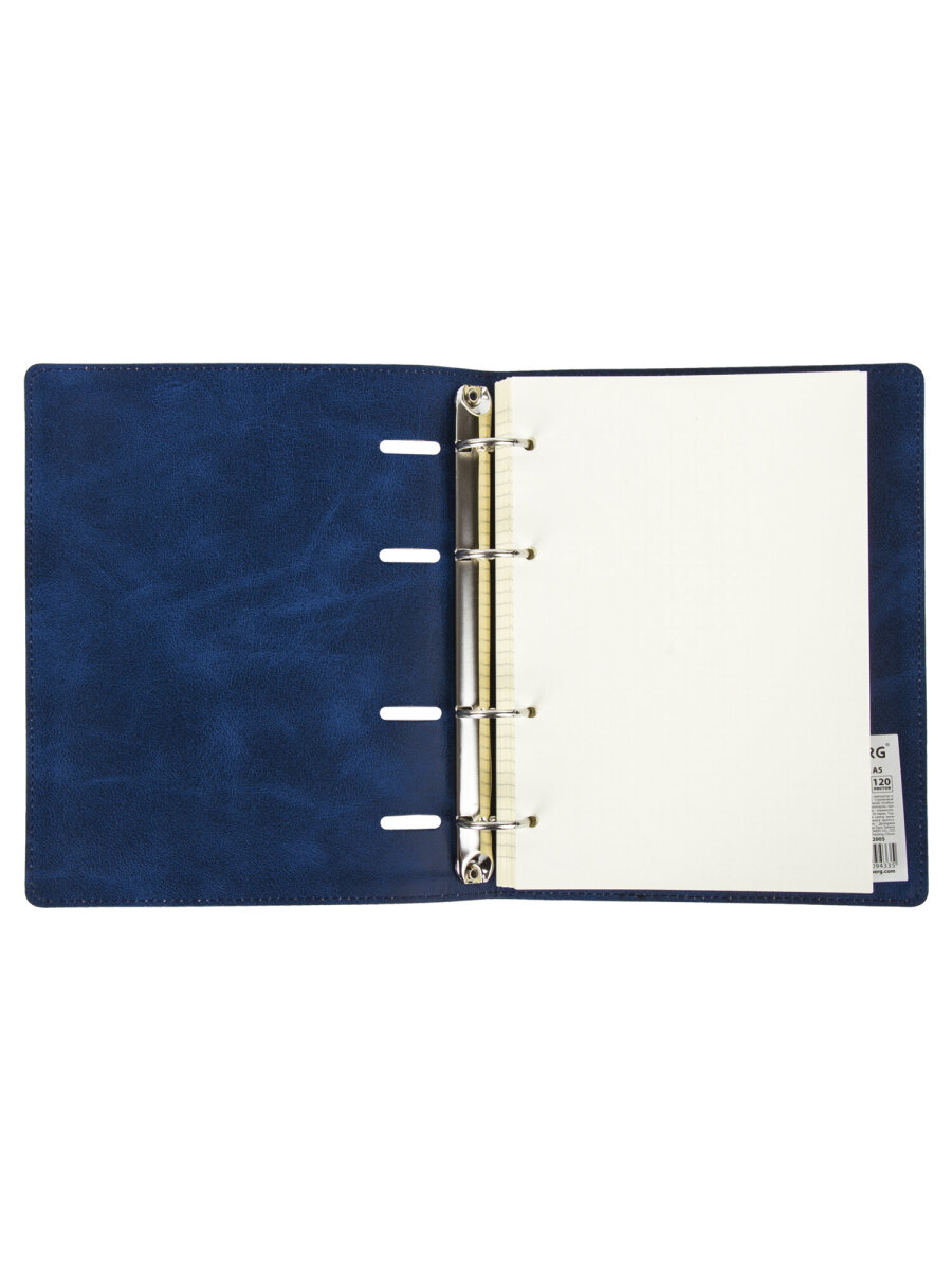 Тетрадь со сменным блоком Brauberg клетка 120 лист. - фото 8