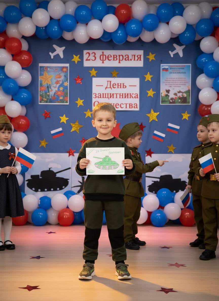 Свитшот и брюки Утенок 7051 т.хаки - фото 5