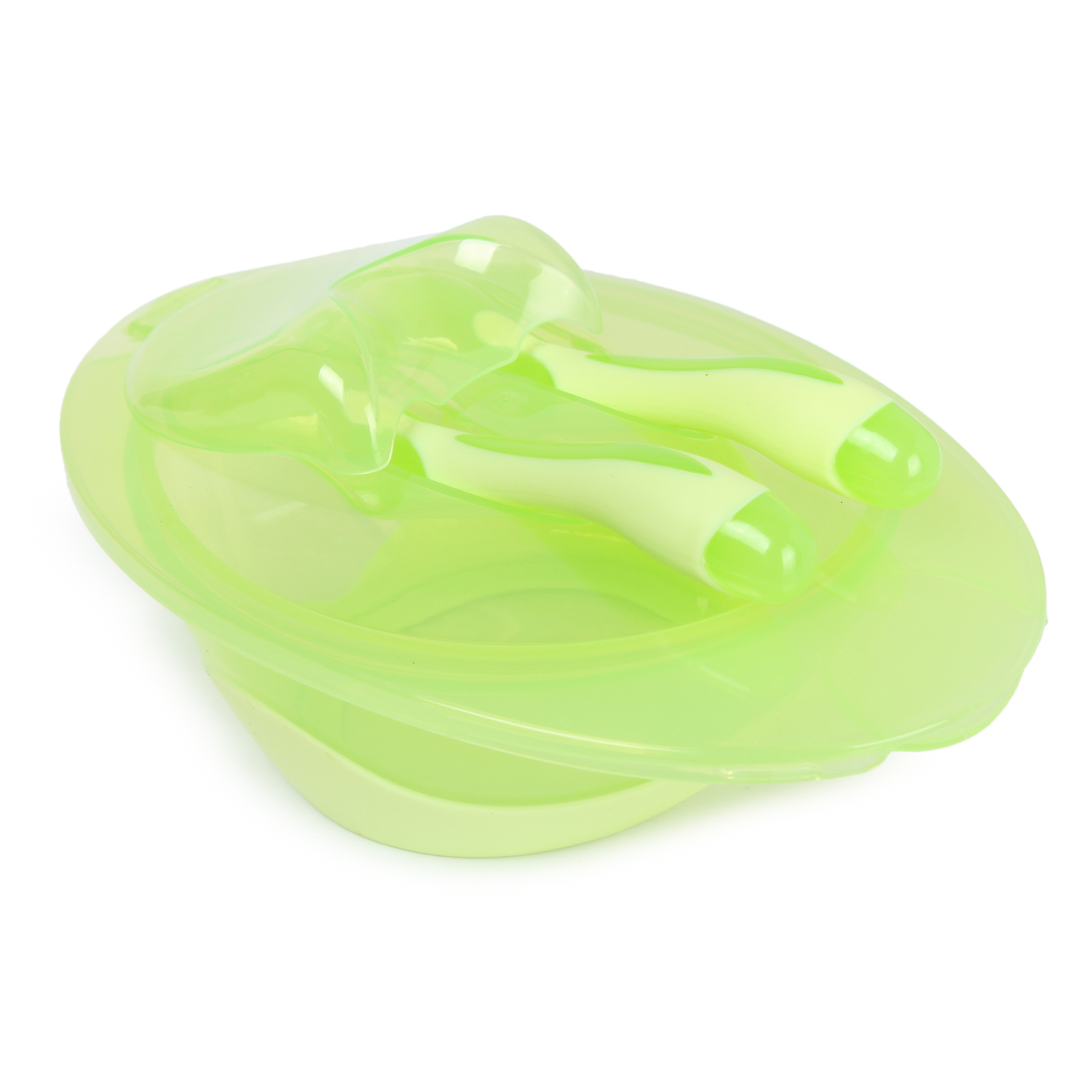 Тарелка BabyGo Green 3 шт. - фото 1
