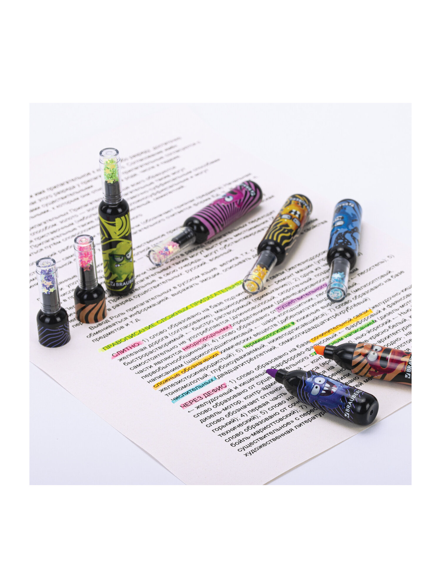 Текстовыделители Brauberg 6 шт. - фото 12