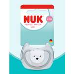 Пустышка Nuk силикон ортодонтическая от 6 мес.