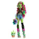 Кукла модельная Mattel Monster High Венера Макфлайтрап с питомцем высота 28 см