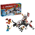 Конструктор LEGO NINJAGO Зилвар и Дракон-зверь Гримтак 232 дет.