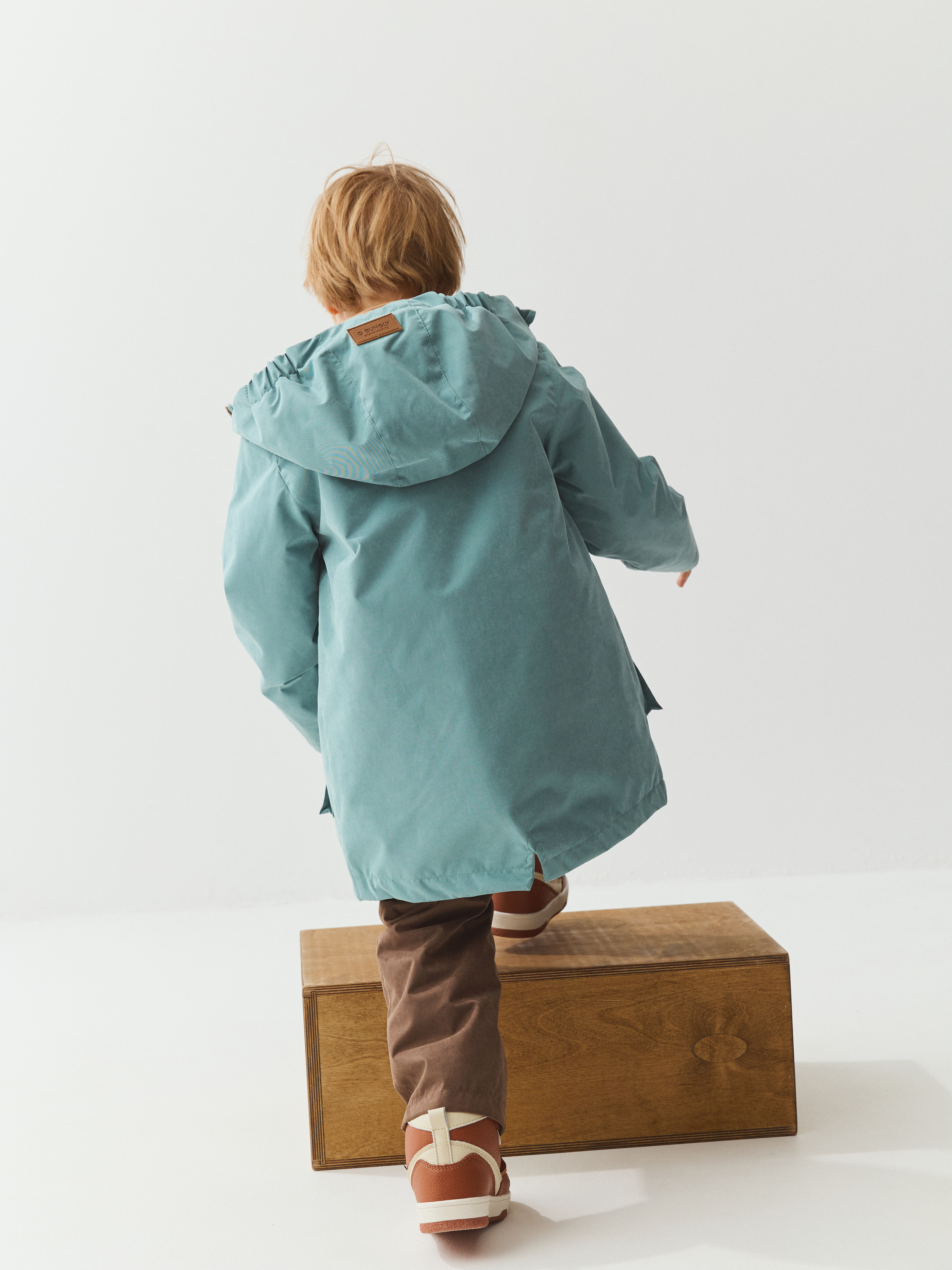 Парка BUNGLY 1R9357/Море - фото 5