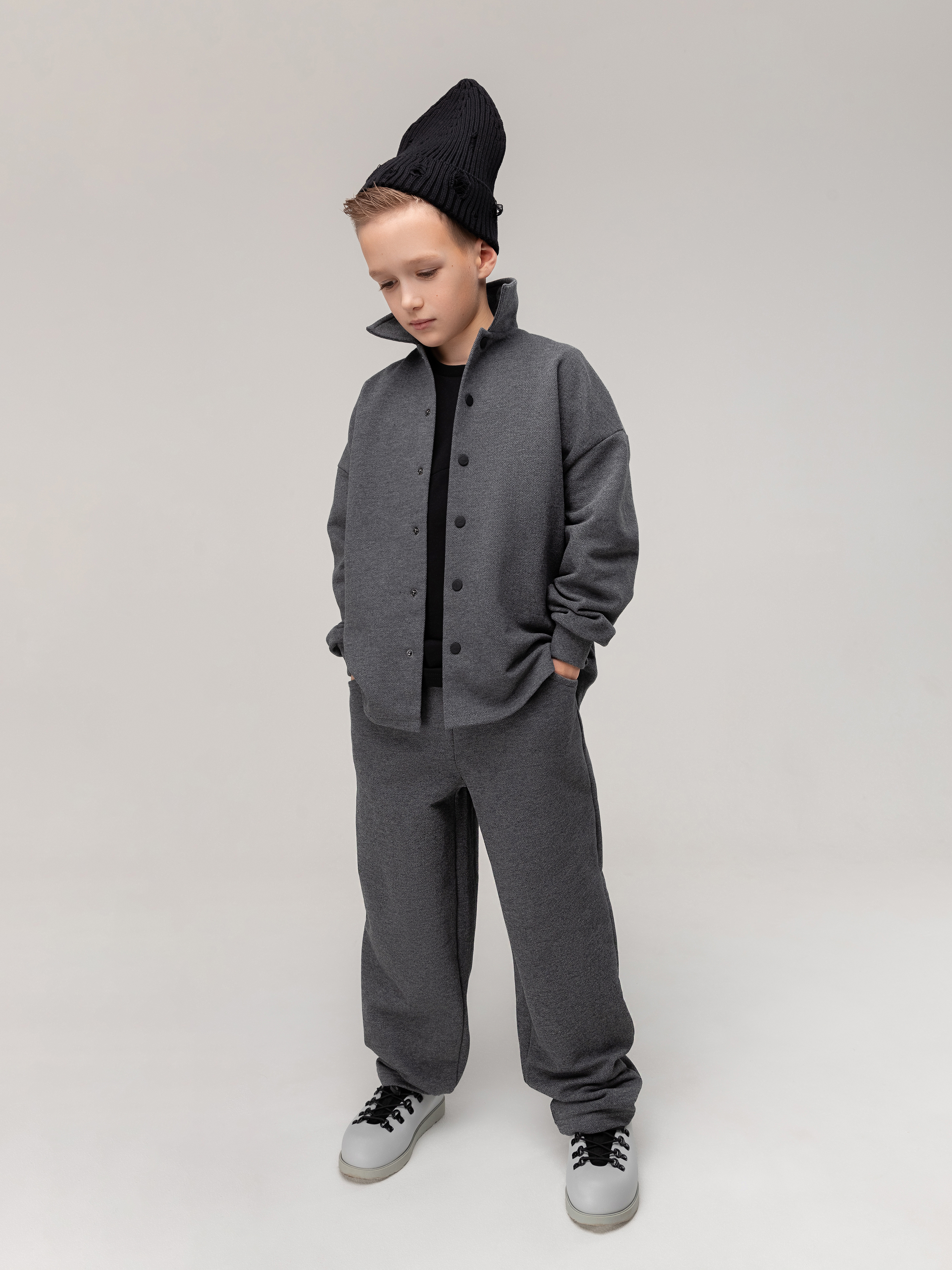 Костюм Bodo 11-661MU_темно-серый меланж - фото 3