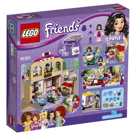 Конструктор LEGO Friends Пиццерия блочный