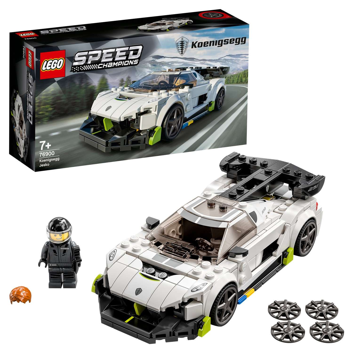 Конструктор LEGO Speed Champions Koenigsegg Jesko блочный - фото 1