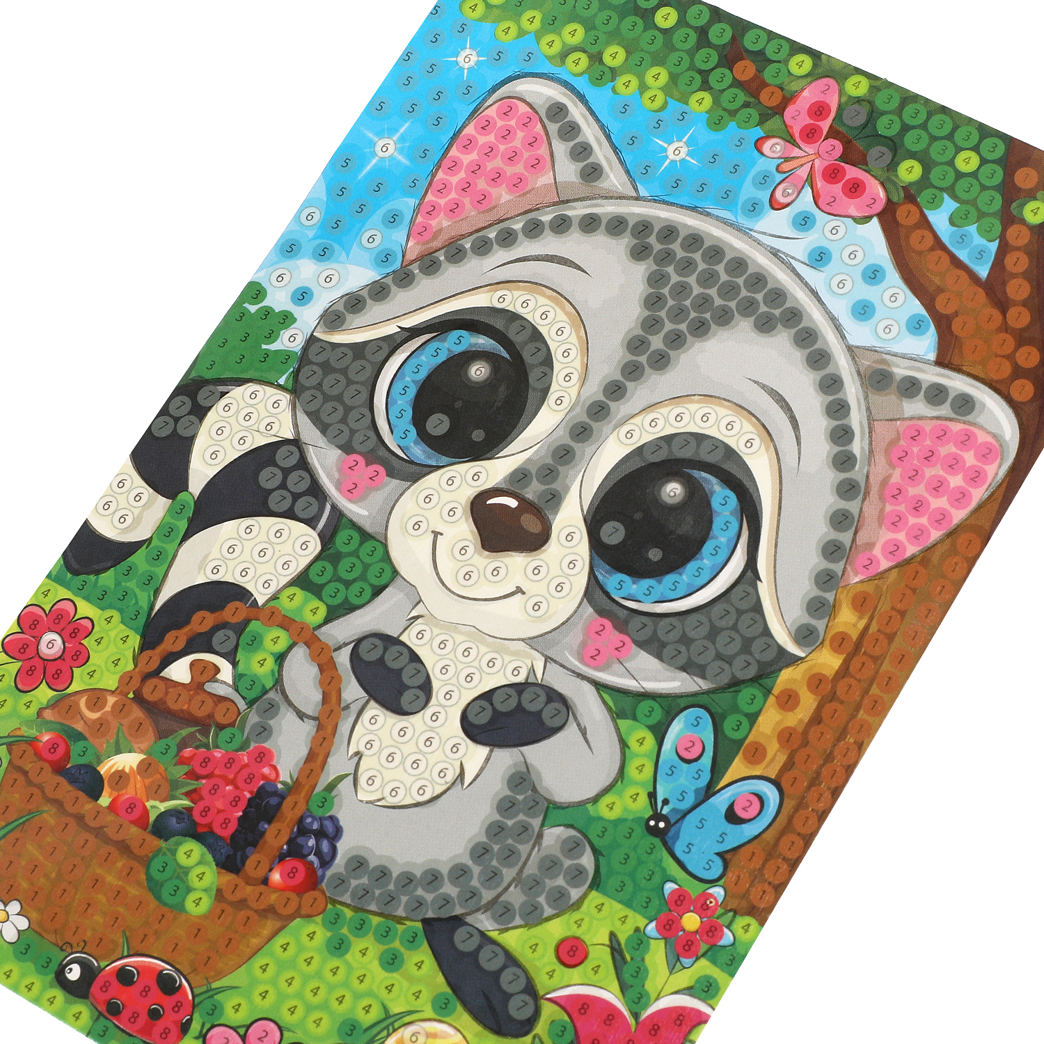 Алмазная мозаика Multiart Енотик - фото 3