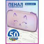 Пенал Brauberg счастливый кот