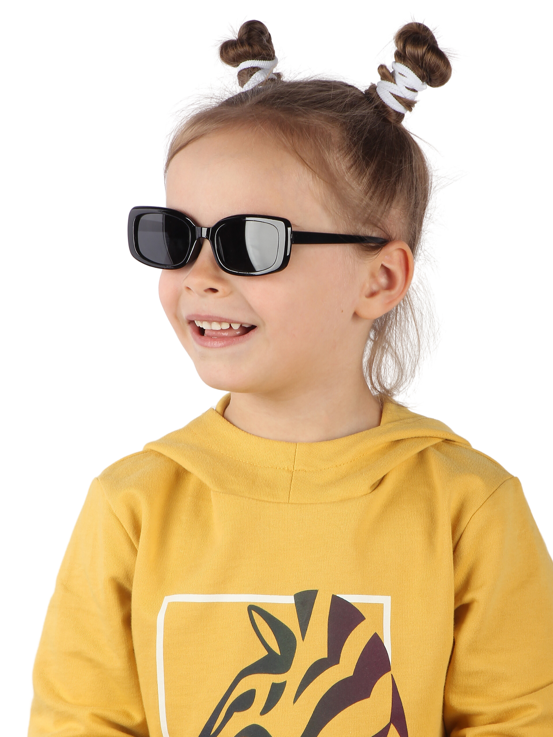 Очки солнцезащитные Little Mania RDT043-BK - фото 5