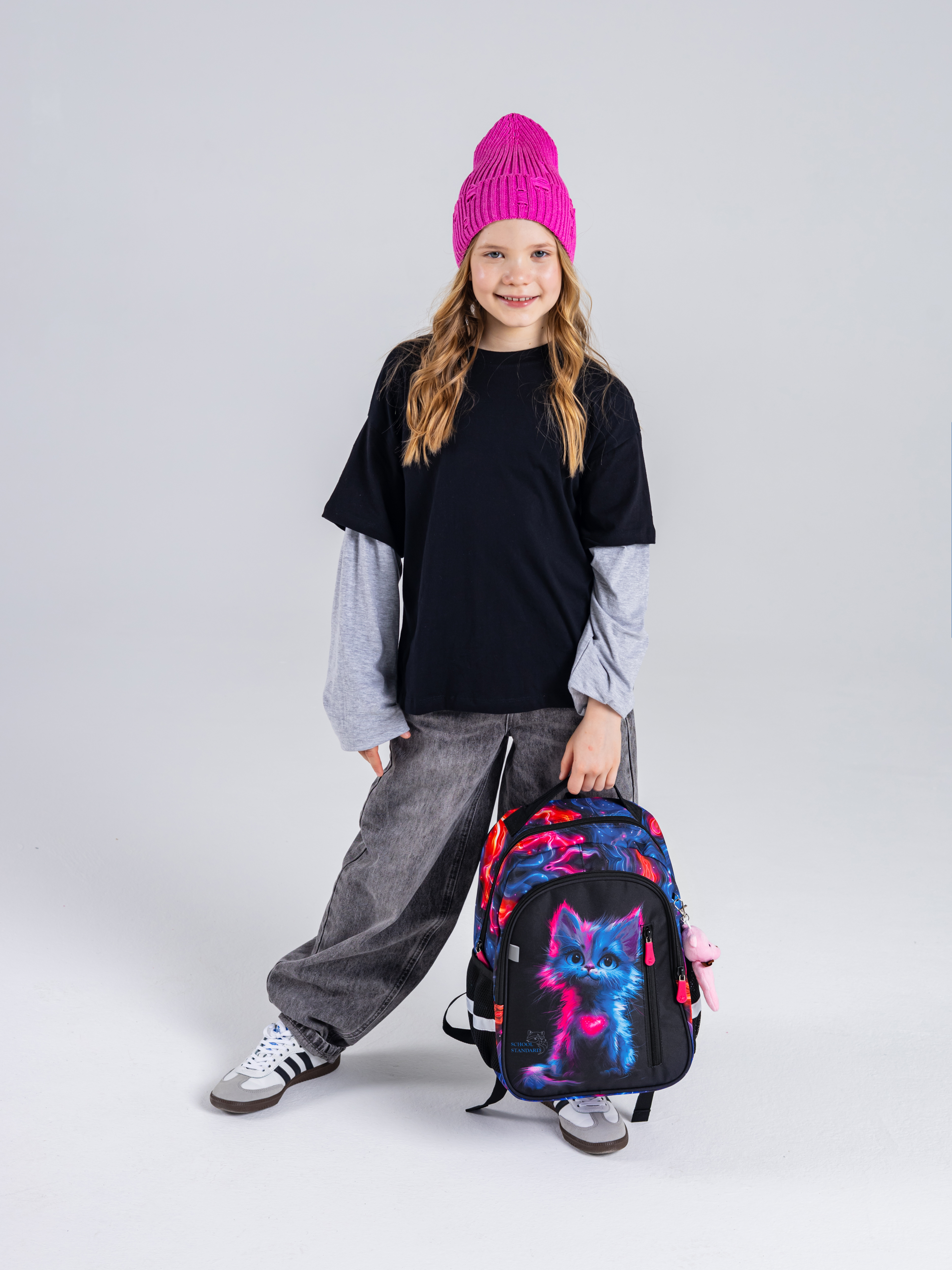 Рюкзак School Standard первокласснику набор 4 в 1 - фото 2