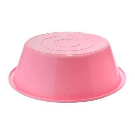 Таз elfplast круглый 20 литров розовый хозяйственный