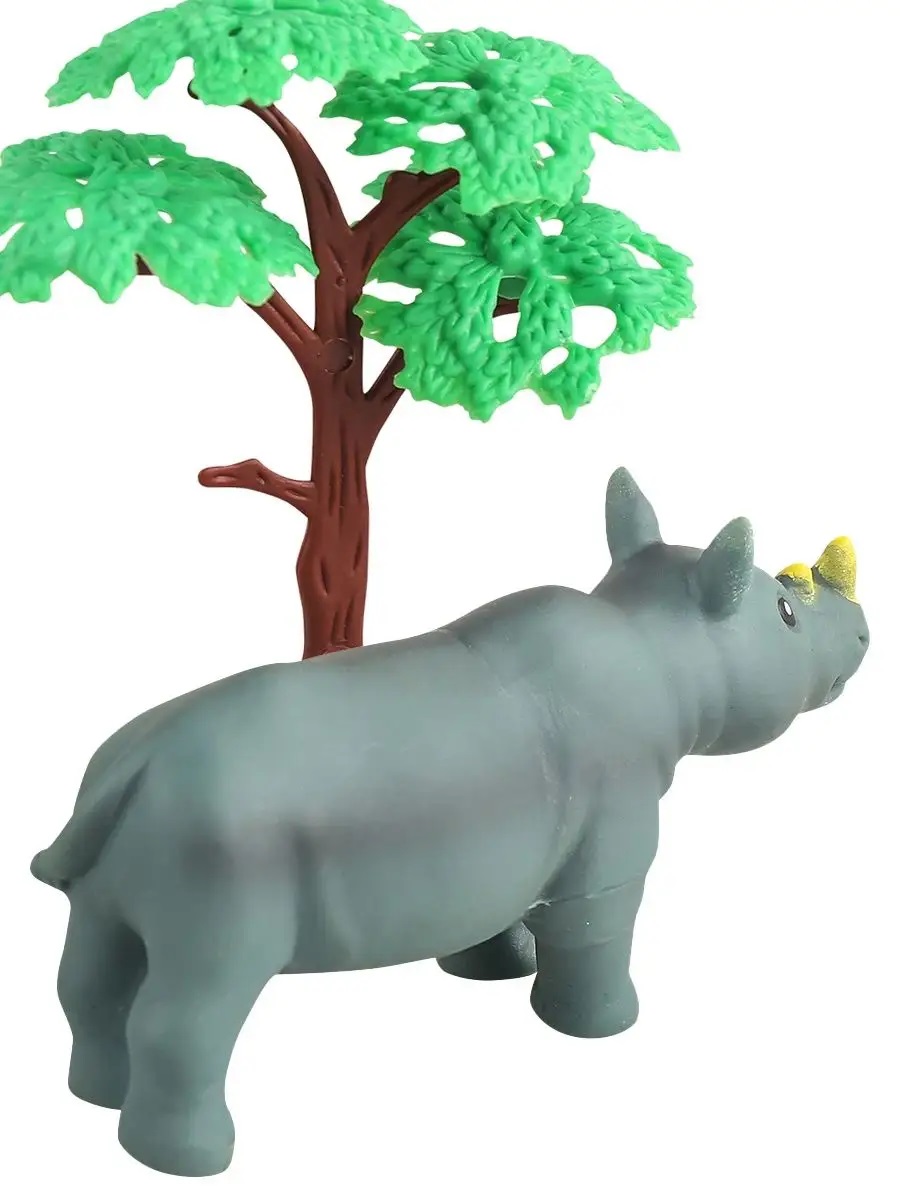 Фигурка Mioshi Носорог 10х5 см - фото 3