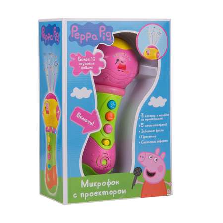 Игрушка музыкальная Свинка Пеппа микрофон