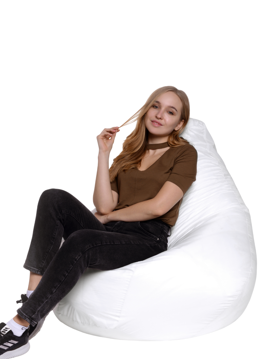 Кресло-мешок DreamBag белый - фото 1