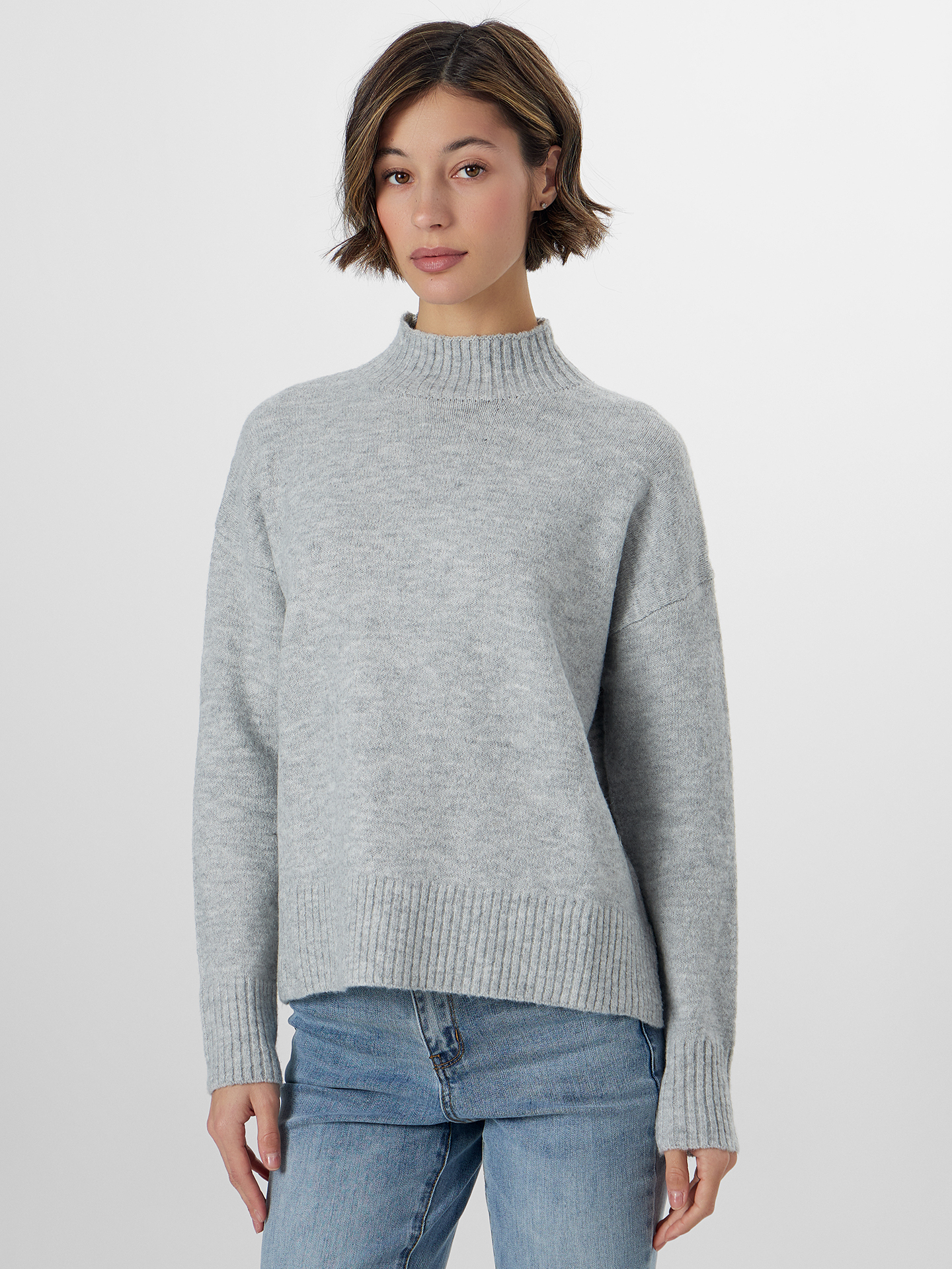 Джемпер Mark Formelle (Марк Формэль) 122617/св.серый меланж - фото 1