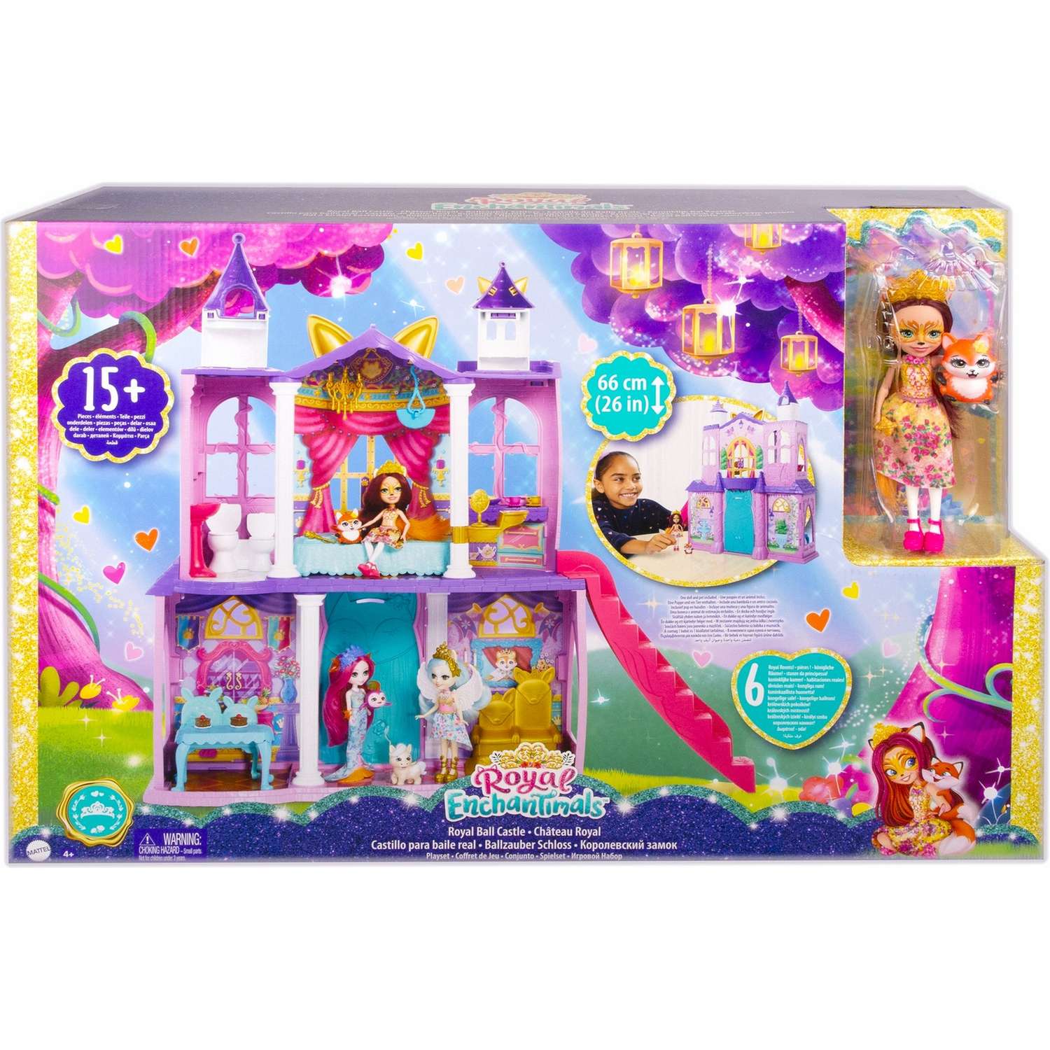 Кукла модельная Enchantimals GYJ17 - фото 3