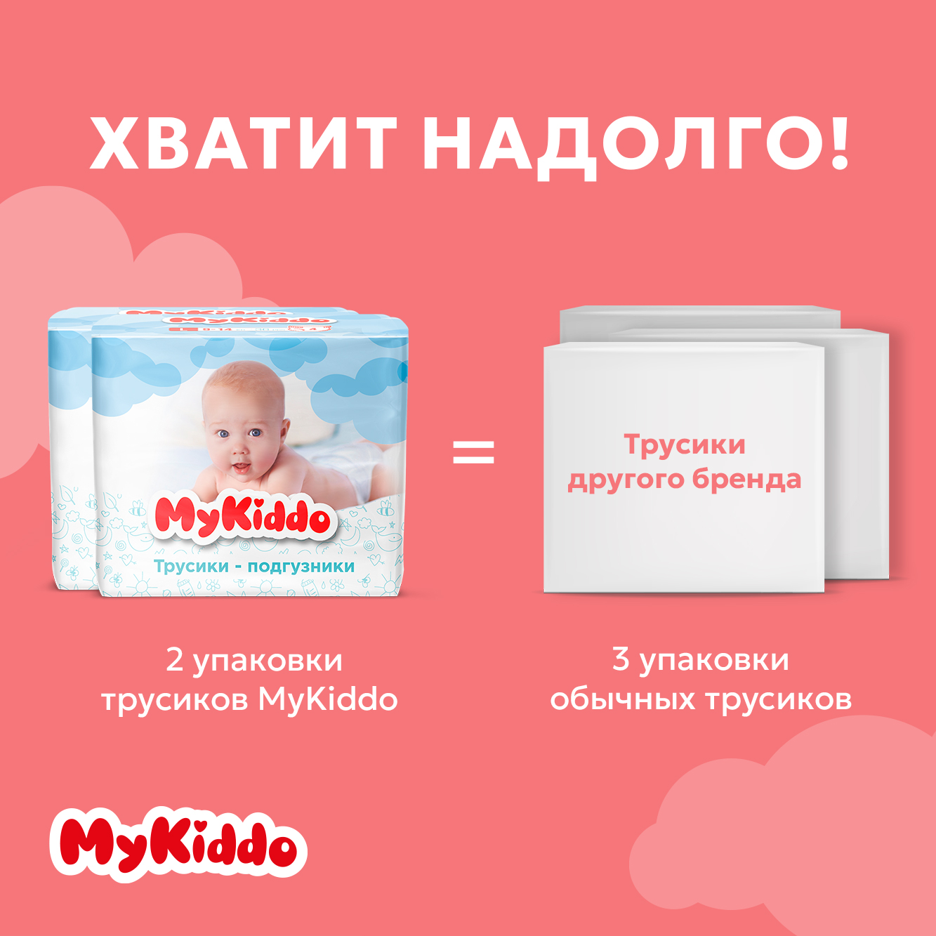 Трусики MyKiddo Premium L 72 шт. - фото 13