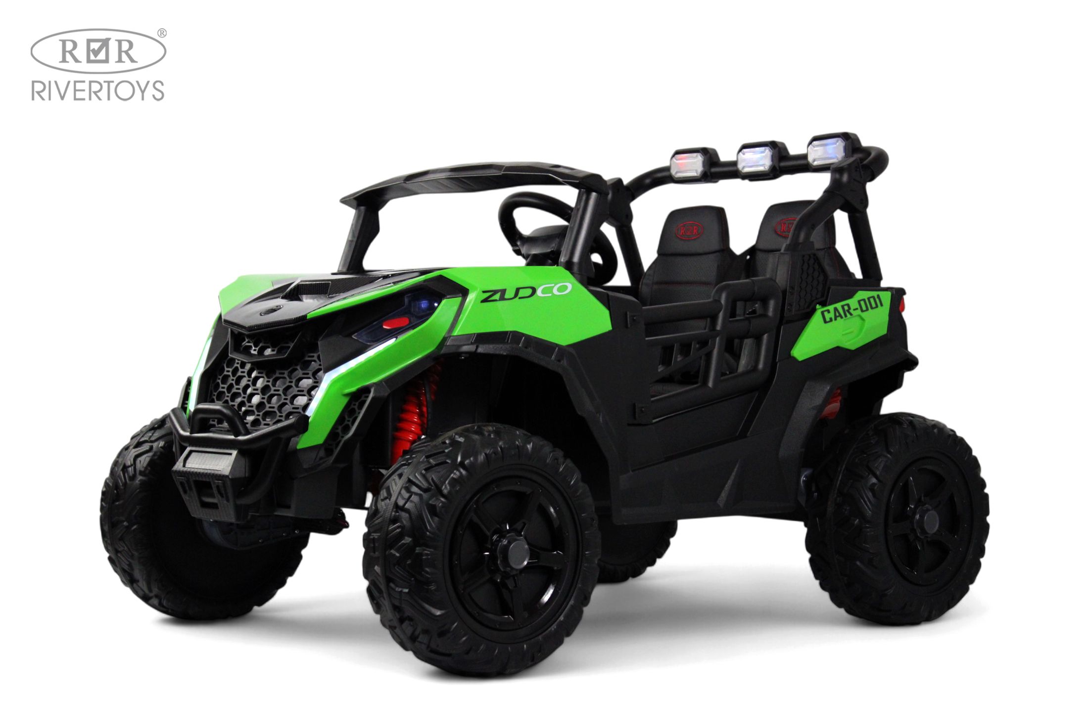 Электромобиль RIVERTOYS K555KK-BUGGY-GREEN С пультом ДУ - фото 5