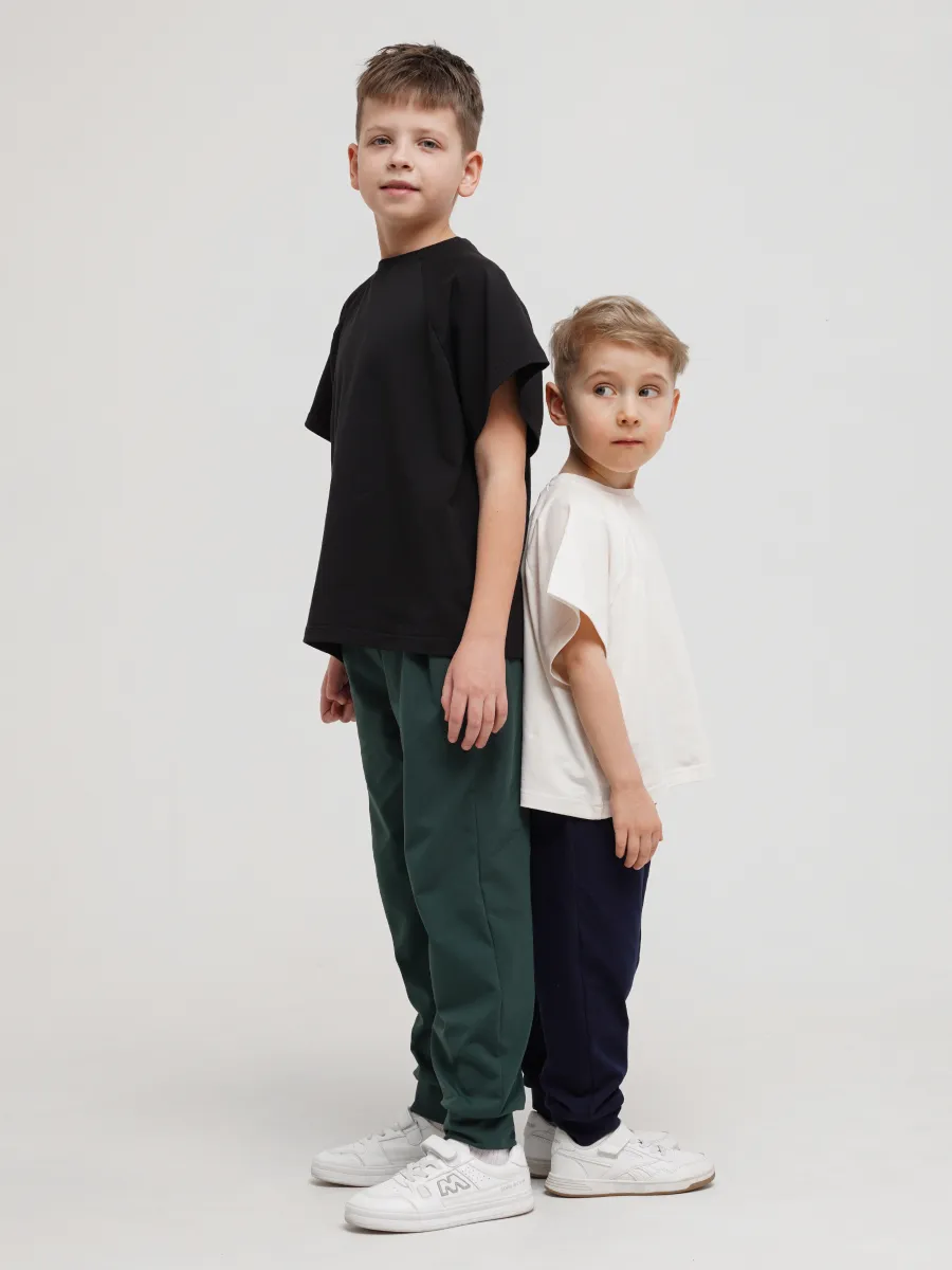 Брюки 2 шт Супер Пупс 2пр/штаны/тмнсиний/тмнзеленый - фото 14