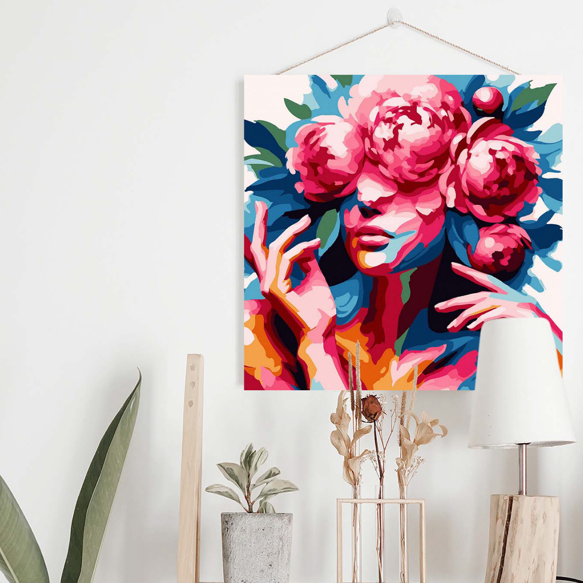 Картина по номерам Magic 4 Hobby Эстетика пионов - фото 3