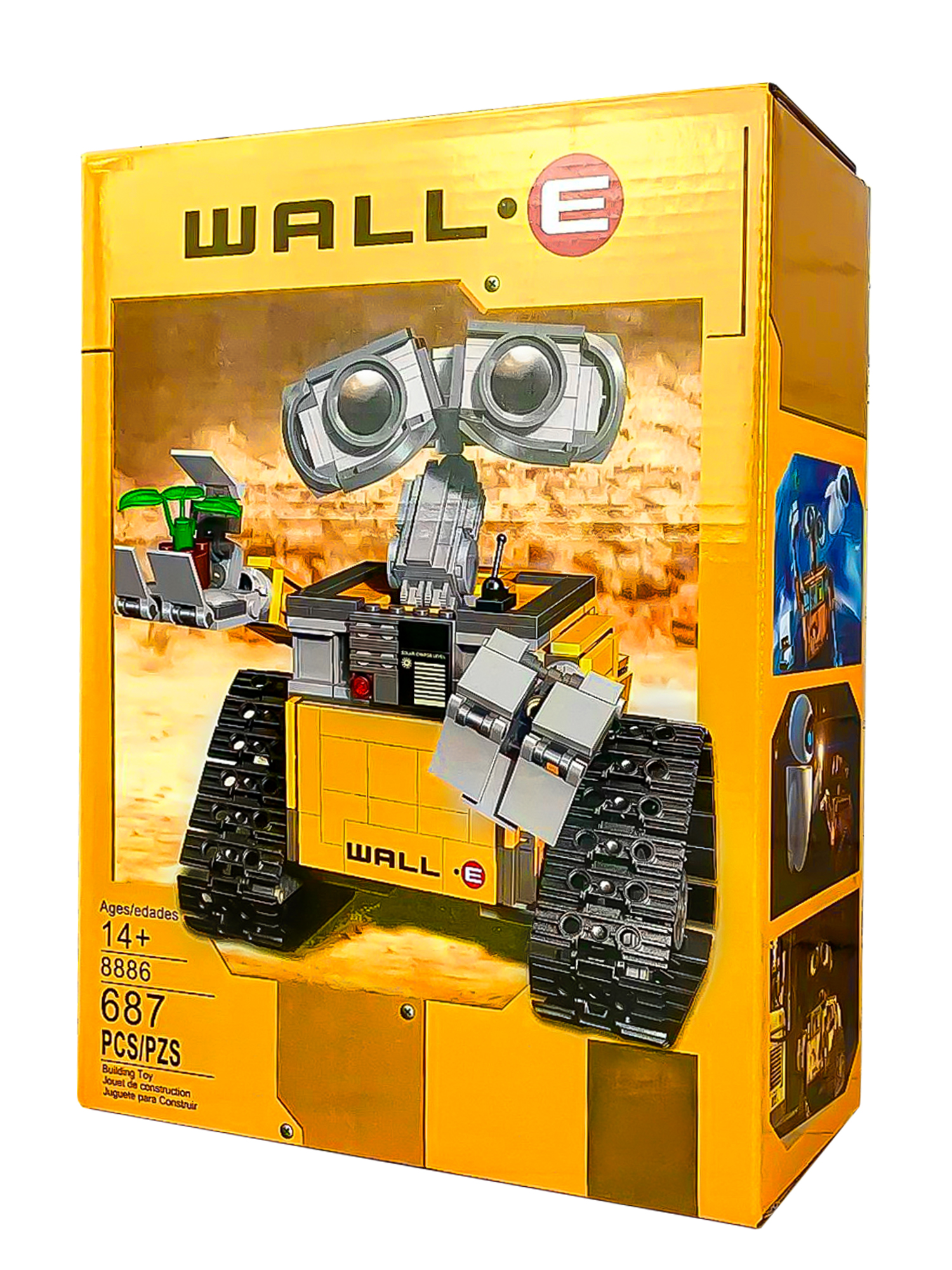 Конструктор Madliani Робот Валли 687 дет. - фото 8