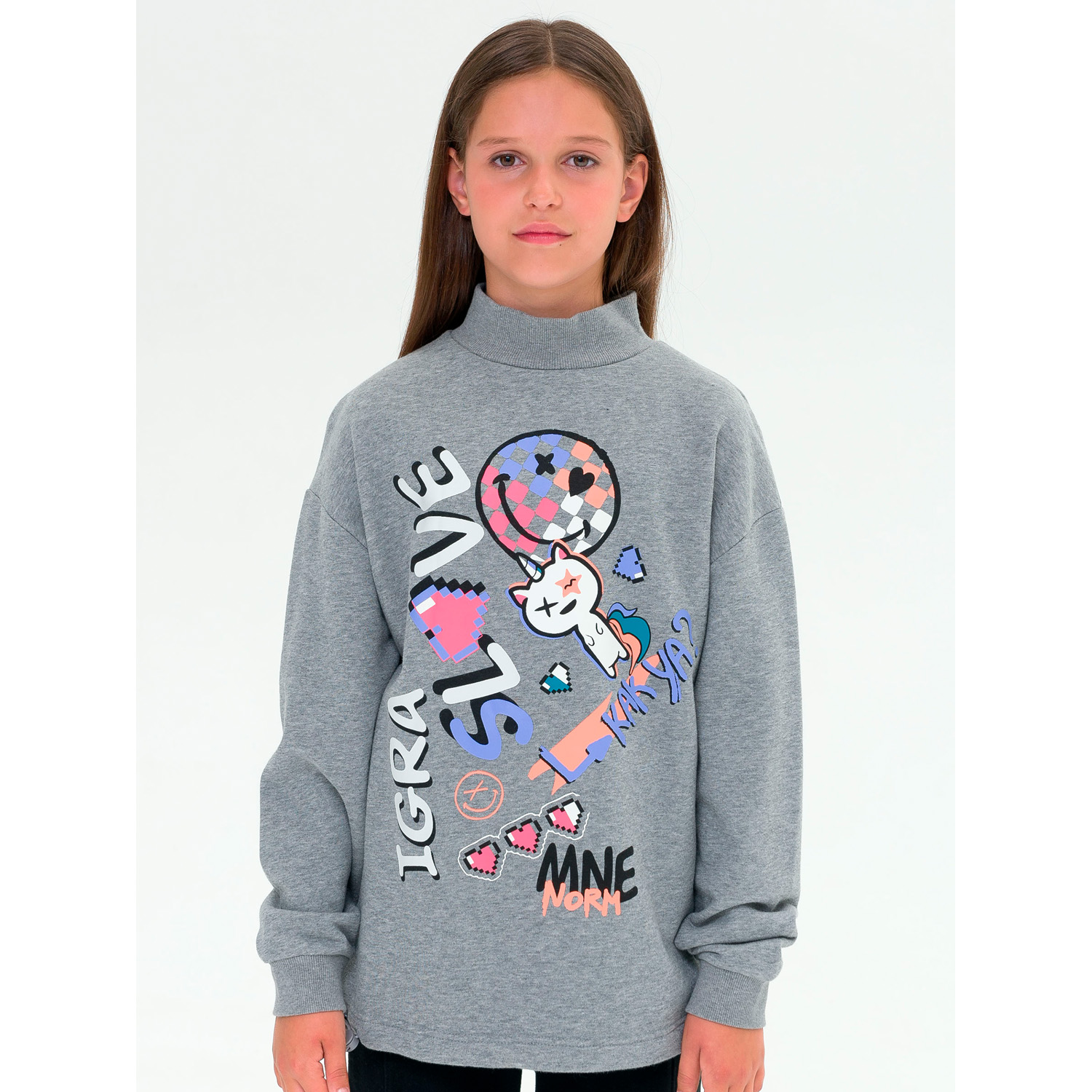 Толстовка Pelican GFNS5293/1/Серый(40) - фото 1