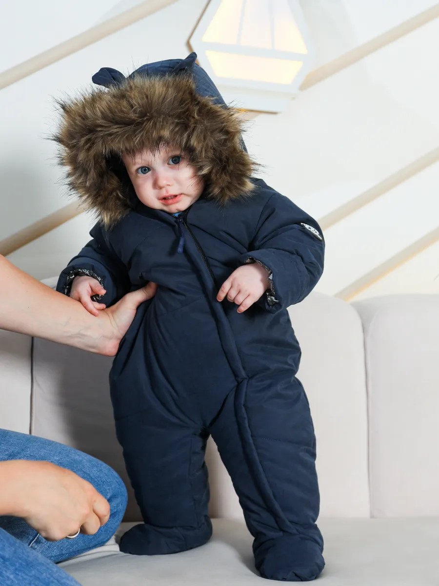 Комбинезон Fortuna premium КомбезЗимаЗимаТемноСиний - фото 6