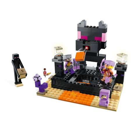 Конструктор LEGO Minecraft Конечная арена блочный