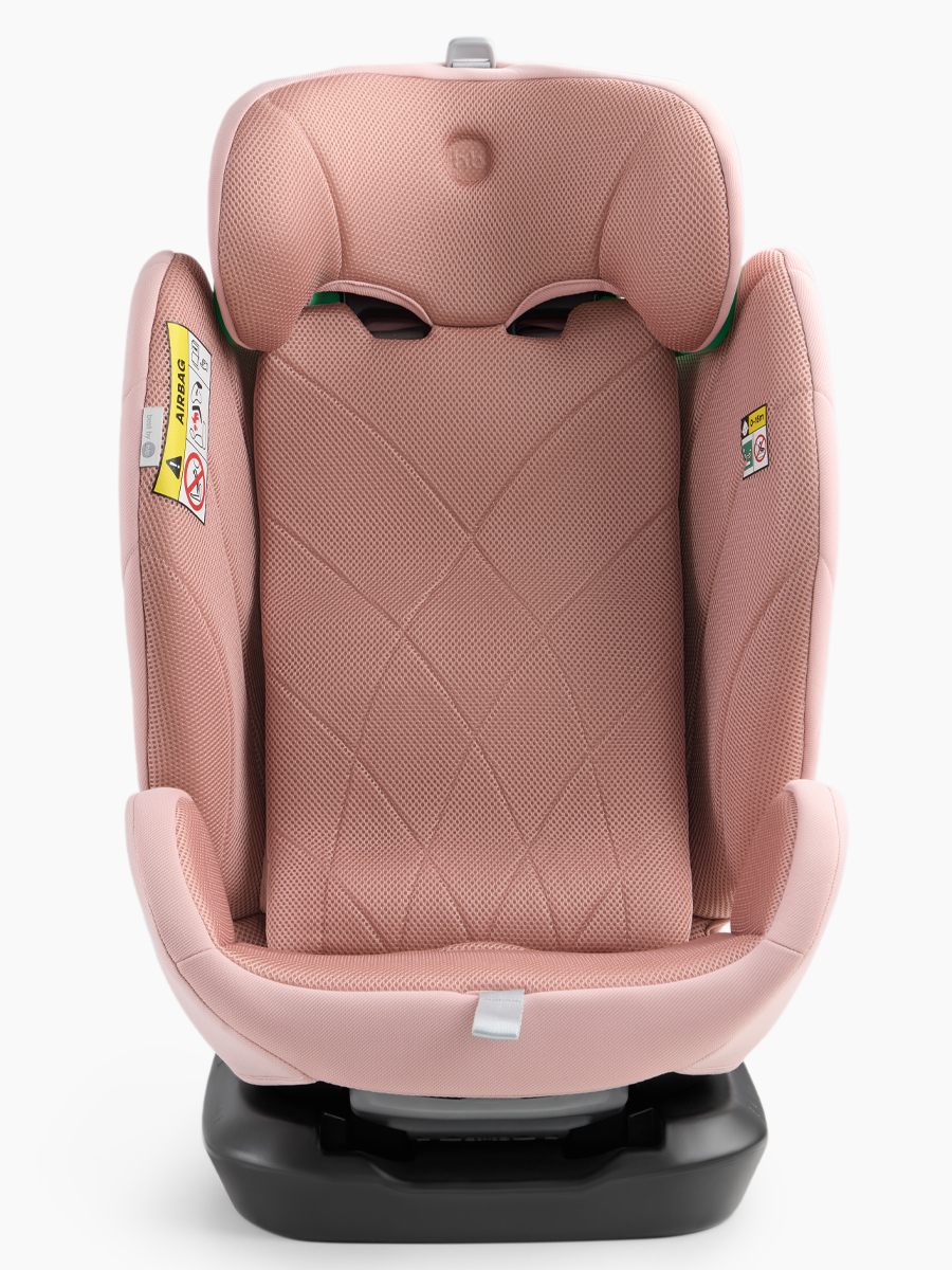 Автокресло Happy Baby Oxis 0+/1/2/3 (0-36 кг) розовый - фото 7