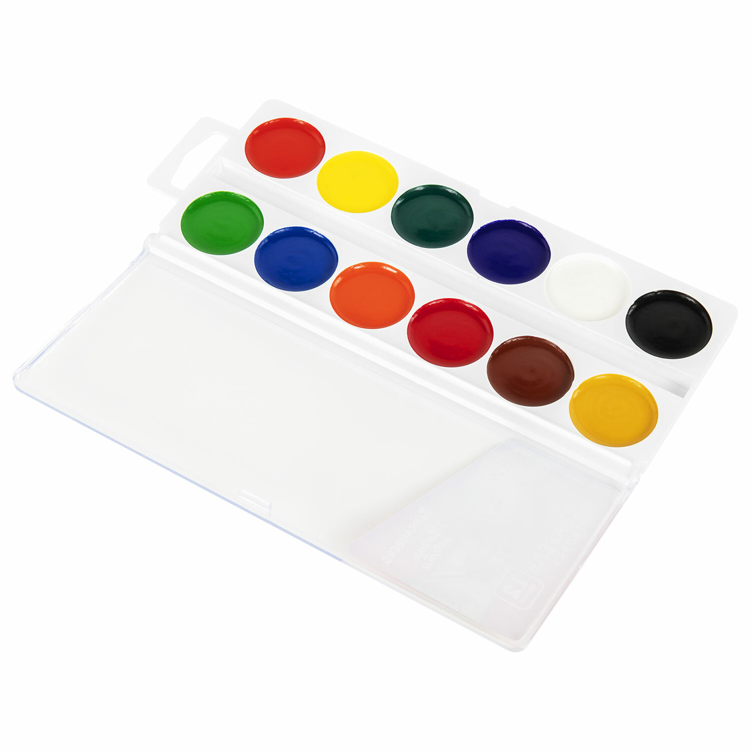 Краски акварель Brauberg 12 цв. - фото 5